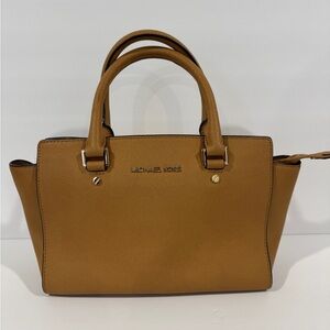 Michael Kors Brown Satchel Bag